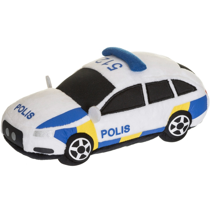 Teddykompaniet Sportbil, Polis ryhmässä LELUT, TUOTTEET LAPSILLE JA VAUVOILLE / Leikkikalut, Askartelu &Pelit / Leikkiautot @ TP E-commerce Nordic AB (C18421)