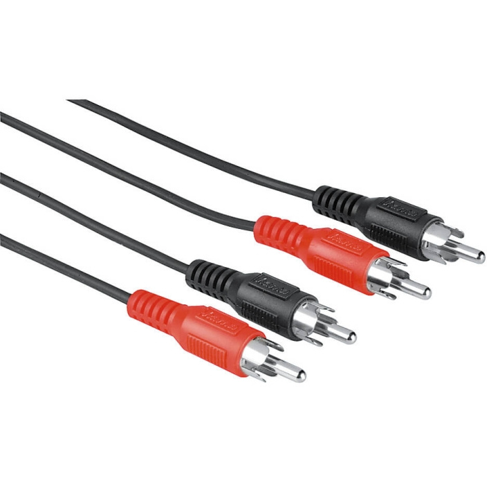 Hama Kabel 2xRCA 2xRCA 25 pack Bulk 1.2m ryhmässä KODINELEKTRONIIKKA / Kaapelit & Sovittimet / RCA / Kaapelit @ TP E-commerce Nordic AB (C18460)