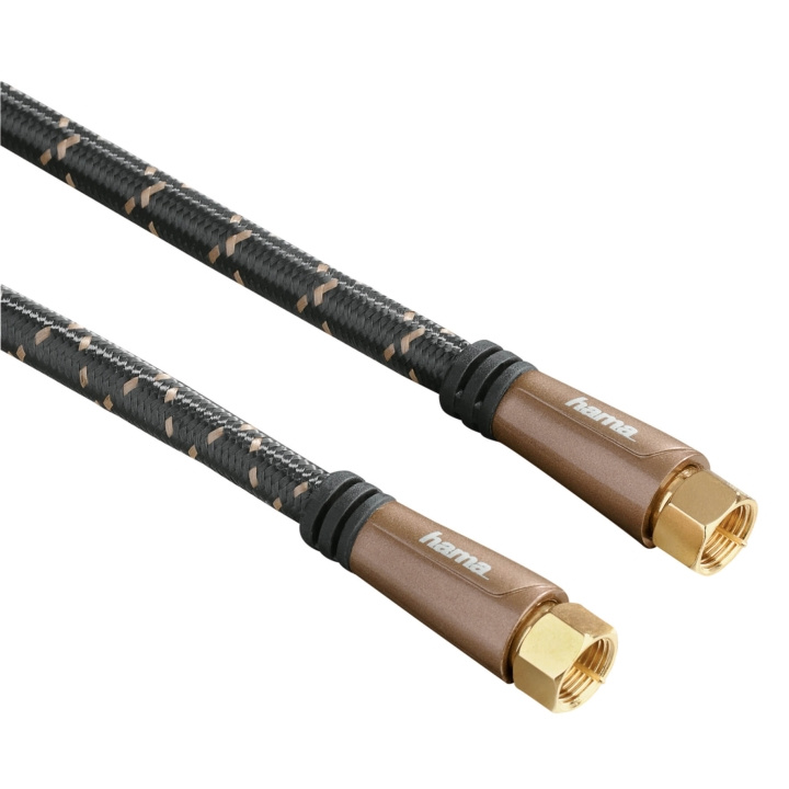 Hama Kabel Antenn SAT 120dB F-Plug-F-Plug Svart 1.5m ryhmässä KODINELEKTRONIIKKA / Kaapelit & Sovittimet / Antennikaapelit & Tarvikkeet / Antenni johdot @ TP E-commerce Nordic AB (C18535)