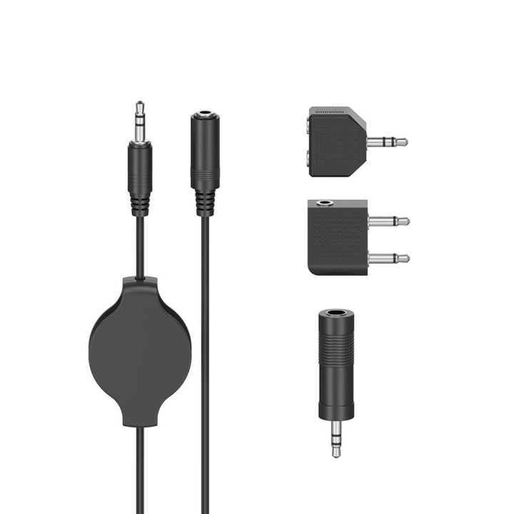 HAMA Audio Travel Adapter Kit ryhmässä KODINELEKTRONIIKKA / Kaapelit & Sovittimet / Analoginen ääni / Sovittimet @ TP E-commerce Nordic AB (C18545)