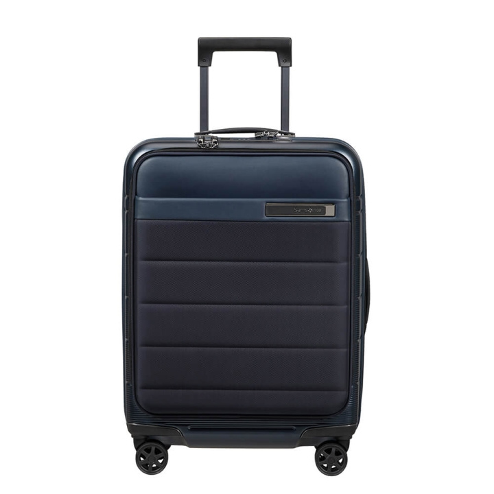 SAMSONITE Suitcase Neopod Cabin Expand Front Pocket Blue ryhmässä URHEILU, VAPAA-AIKA JA HARRASTUS / Matkailutarvikkeet / Matkalaukut @ TP E-commerce Nordic AB (C18558)