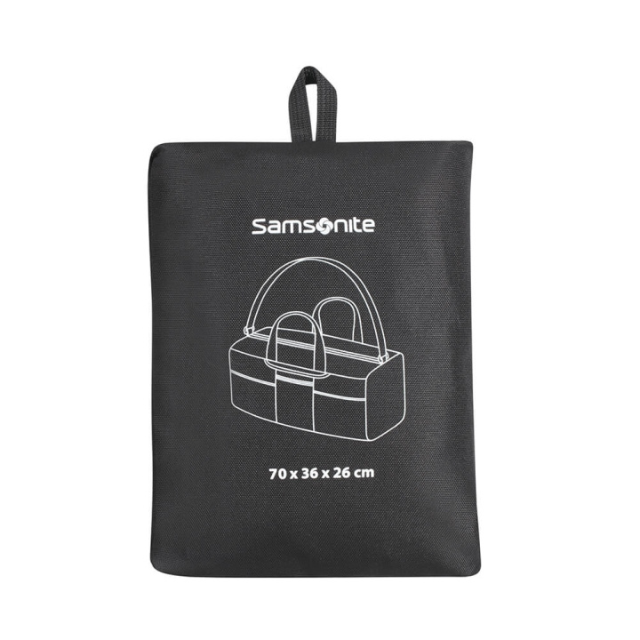 SAMSONITE Travel Bag Duffle XL Foldable Black ryhmässä URHEILU, VAPAA-AIKA JA HARRASTUS / Matkailutarvikkeet / Muut @ TP E-commerce Nordic AB (C18561)