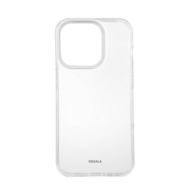 Onsala Suojakuori Kierrätetty TPU Läpinäkyvä - iPhone 14 Pro ryhmässä ÄLYPUHELIMET JA TABLETIT / Puhelimen suojakotelo / Apple / iPhone 14 @ TP E-commerce Nordic AB (C18572)