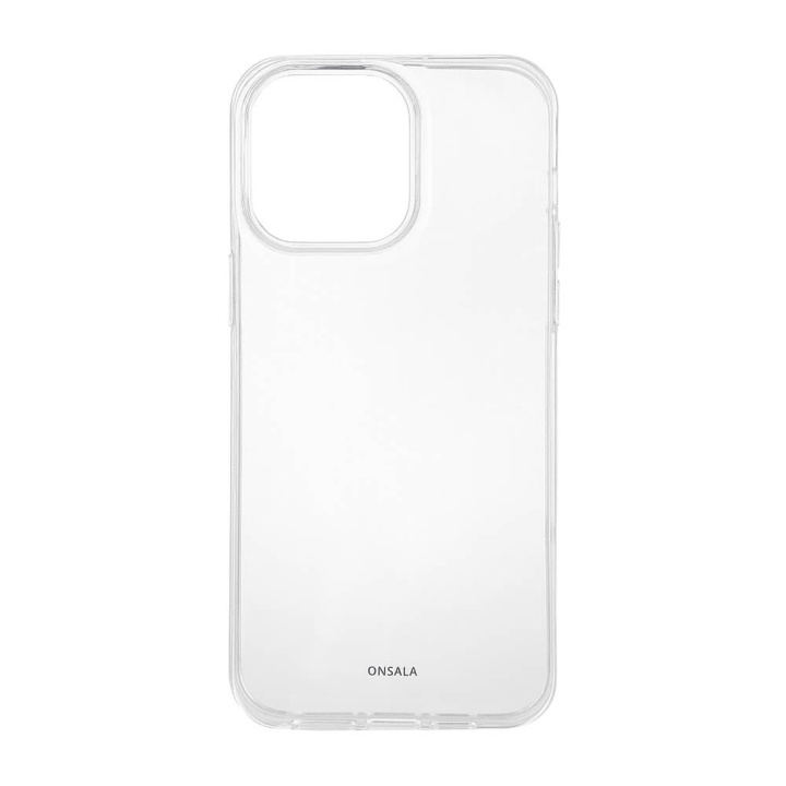 ONSALA Suojakuori Kierrätetty TPU Läpinäkyvä - iPhone 14 Pro Max ryhmässä ÄLYPUHELIMET JA TABLETIT / Puhelimen suojakotelo / Apple / iPhone 14 @ TP E-commerce Nordic AB (C18573)