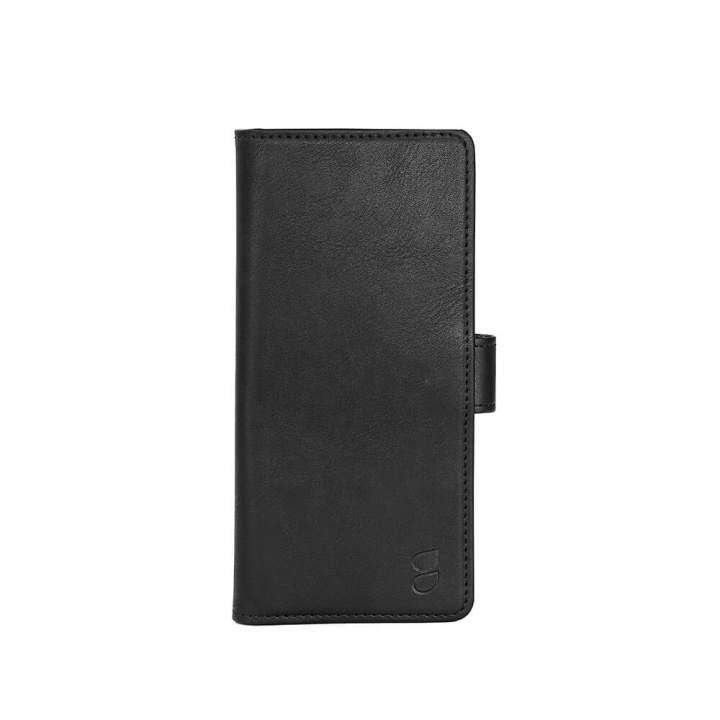 GEAR Classic Wallet 3 card Xiaomi Redmi Note 12 5G Black ryhmässä ÄLYPUHELIMET JA TABLETIT / Puhelimen suojakotelo / Xiaomi @ TP E-commerce Nordic AB (C18579)