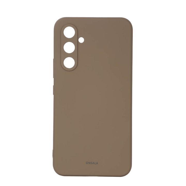 ONSALA Backcover Silicone Samsung Galaxy A54 5G Summer Sand ryhmässä ÄLYPUHELIMET JA TABLETIT / Puhelimen suojakotelo / Samsung @ TP E-commerce Nordic AB (C18603)