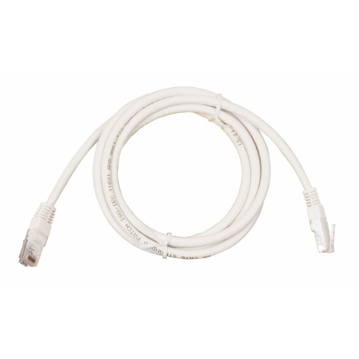 Triax Nätverkskabel CAT6 UTP PVC 3.0m Vit ryhmässä TIETOKOONET & TARVIKKEET / Kaapelit & Sovittimet / Verkko / Cat6 @ TP E-commerce Nordic AB (C18626)