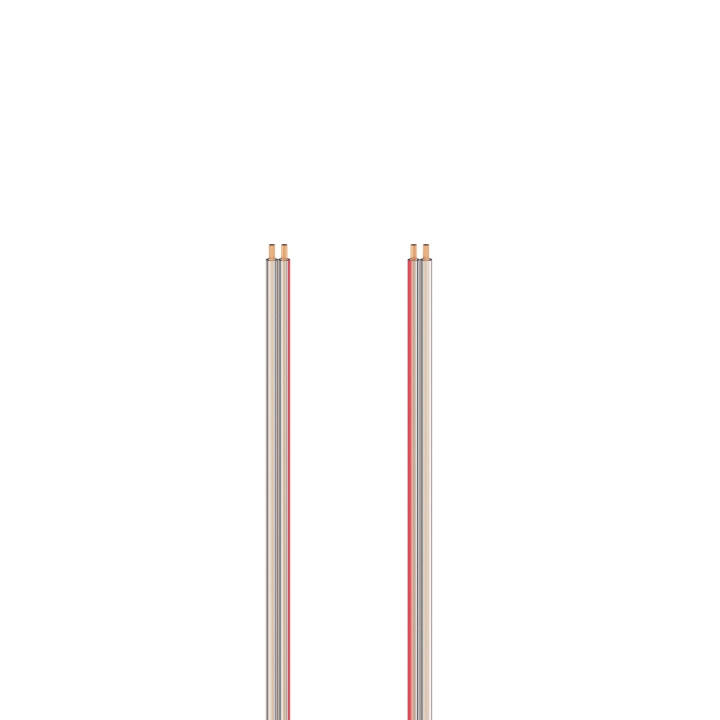 Hama Högtalarkabel 2x1.5mm2 Transparent 5m ryhmässä KODINELEKTRONIIKKA / Kaapelit & Sovittimet / Kaiutinkaapelit @ TP E-commerce Nordic AB (C18632)