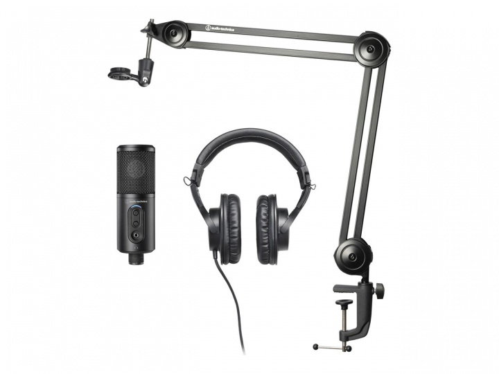 Audio-Technica CREATOR PACK ryhmässä TIETOKOONET & TARVIKKEET / Tietokonetarvikkeet / Mikrofonit @ TP E-commerce Nordic AB (C18799)