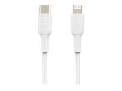 Belkin BOOST CHARGE™ Lightning - USB-C kaapeli, 1m, valkoinen ryhmässä ÄLYPUHELIMET JA TABLETIT / Laturit & Kaapelit / Kaapelit / Lightning kaapelit @ TP E-commerce Nordic AB (C18841)