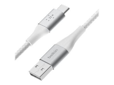 Belkin Boost Charge USB-C Kabel Flätad 2m ryhmässä ÄLYPUHELIMET JA TABLETIT / Laturit & Kaapelit / Kaapelit / Tyyppi C -kaapelit @ TP E-commerce Nordic AB (C18845)