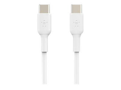 Belkin Boost Charge USB-C till USB-C Kabel 1m ryhmässä ÄLYPUHELIMET JA TABLETIT / Laturit & Kaapelit / Kaapelit / Tyyppi C -kaapelit @ TP E-commerce Nordic AB (C18851)
