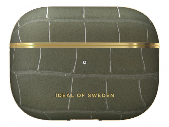 iDeal of Sweden Ideal Airpod Case Pro Khaki Croco ryhmässä KODINELEKTRONIIKKA / Ääni & Kuva / Kuulokkeet & Tarvikkeet / Tarvikkeet @ TP E-commerce Nordic AB (C19025)