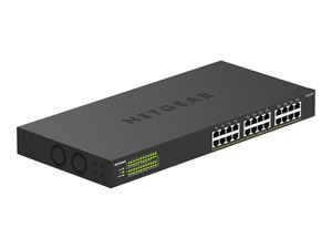 Netgear 24PT GIGE UNMNGED SWCH W/ POE+ ryhmässä TIETOKOONET & TARVIKKEET / Verkko / Kytkimet @ TP E-commerce Nordic AB (C19373)