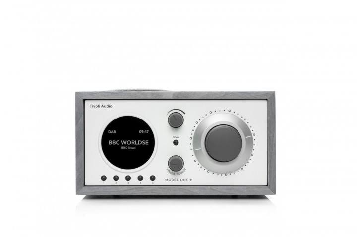Tivoli Audio Model One + Grey/White ryhmässä KODINELEKTRONIIKKA / Ääni & Kuva / Kotiteatteri, HiFi ja kannettavat / Radio & Herätyskellot / Radio @ TP E-commerce Nordic AB (C19742)