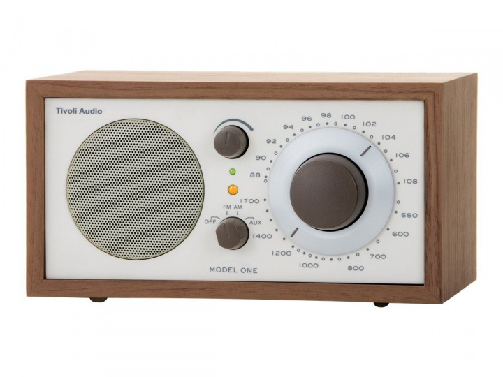 Tivoli Audio Pöytäradio Model One Beige Classic Walnut ryhmässä KODINELEKTRONIIKKA / Ääni & Kuva / Kotiteatteri, HiFi ja kannettavat / Radio & Herätyskellot / Radio @ TP E-commerce Nordic AB (C19744)