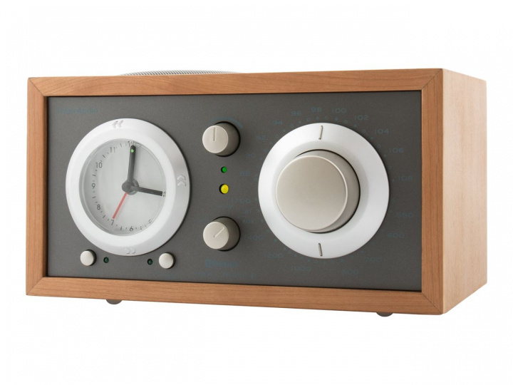 Tivoli Audio Model Three BT USB Cherry/Taupe ryhmässä KODINELEKTRONIIKKA / Ääni & Kuva / Kotiteatteri, HiFi ja kannettavat / Radio & Herätyskellot / Kelloradio @ TP E-commerce Nordic AB (C19760)