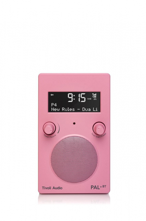 Tivoli Audio Pal + BT Pink ryhmässä KODINELEKTRONIIKKA / Ääni & Kuva / Kotiteatteri, HiFi ja kannettavat / Radio & Herätyskellot / Radio @ TP E-commerce Nordic AB (C19775)