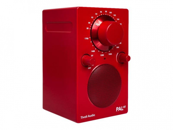 Tivoli Audio Pal BT Red ryhmässä KODINELEKTRONIIKKA / Ääni & Kuva / Kaiuttimet & Tarvikkeet / Bluetooth-kaiutin / Kannettavat kaiuttimet @ TP E-commerce Nordic AB (C19783)
