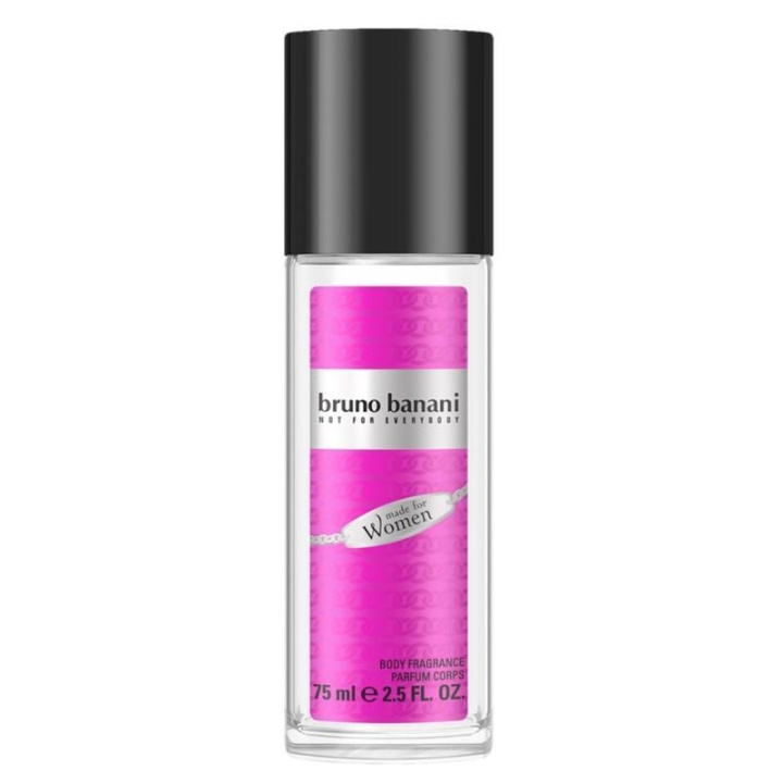 Bruno Banani Made for Women Deo Spray 75ml ryhmässä KAUNEUS JA TERVEYS / Tuoksut & Parfyymit / Deodorantit / Naisten deodorantit @ TP E-commerce Nordic AB (C19943)