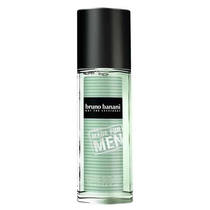 Bruno Banani Made For Men Deo Spray 75ml ryhmässä KAUNEUS JA TERVEYS / Tuoksut & Parfyymit / Deodorantit / Miesten deodorantit @ TP E-commerce Nordic AB (C19949)