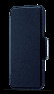 Doro Wallet Case 8110/8210 Dark Blue ryhmässä ÄLYPUHELIMET JA TABLETIT / Puhelimen suojakotelo / Doro @ TP E-commerce Nordic AB (C20006)