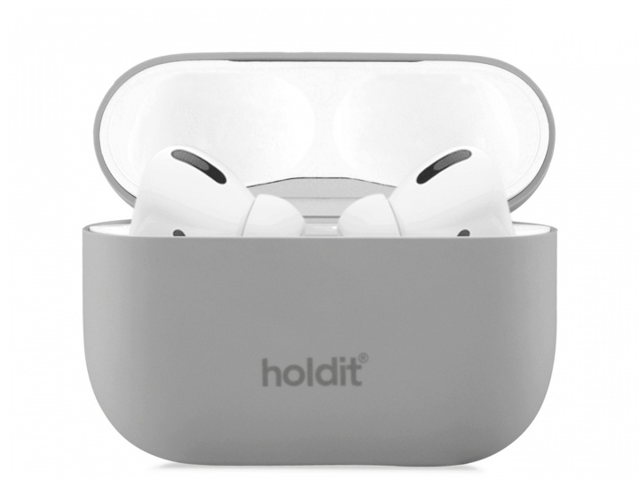 Holdit Silicone Case Airpods Pro Nygård Taupe ryhmässä KODINELEKTRONIIKKA / Ääni & Kuva / Kuulokkeet & Tarvikkeet / Tarvikkeet @ TP E-commerce Nordic AB (C20099)