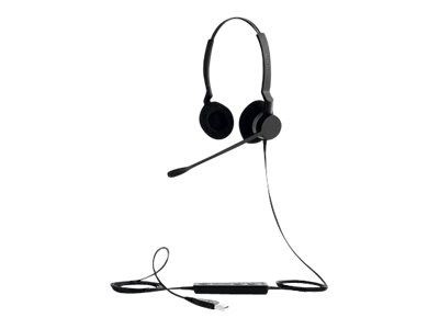 JABRA Biz 2300 Duo Usb Ms ryhmässä TIETOKOONET & TARVIKKEET / Tietokonetarvikkeet / Kuulokkeet @ TP E-commerce Nordic AB (C20177)