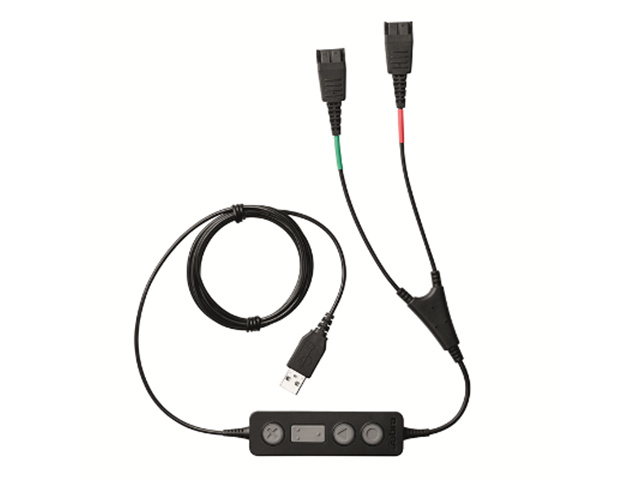 JABRA Office Link 265 USB/QD Training Cable ryhmässä KODINELEKTRONIIKKA / Ääni & Kuva / Kiinteät puhelimet / Pöytäpuhelimet @ TP E-commerce Nordic AB (C20277)