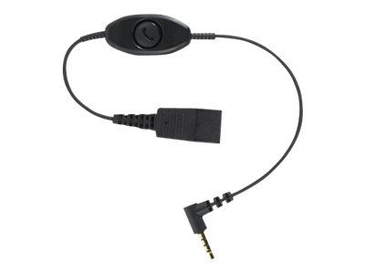 JABRA Office Link Mobile QD to 3.5mm Iphone ryhmässä KODINELEKTRONIIKKA / Ääni & Kuva / Kiinteät puhelimet / Pöytäpuhelimet @ TP E-commerce Nordic AB (C20284)