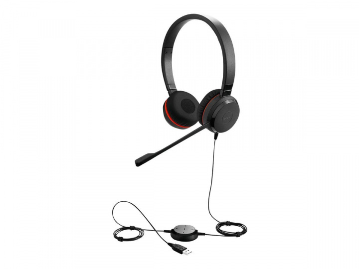 Jabra Office, Headset med Samtalshantering, Jabra Evolve 20SE USB-C MS Stereo ryhmässä TIETOKOONET & TARVIKKEET / Tietokonetarvikkeet / Kuulokkeet @ TP E-commerce Nordic AB (C20319)