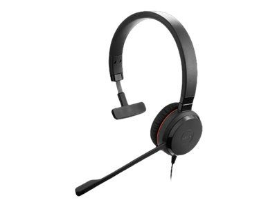 Jabra Office Headset med Samtalshantering, Jabra Evolve2 30 Usb-A Uc Mono Black ryhmässä TIETOKOONET & TARVIKKEET / Tietokonetarvikkeet / Kuulokkeet @ TP E-commerce Nordic AB (C20332)