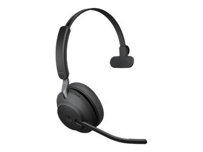 Jabra Office Trådlös Hörlur, Jabra Evolve2 65 Link380a Ms Mono Black ryhmässä TIETOKOONET & TARVIKKEET / Tietokonetarvikkeet / Kuulokkeet @ TP E-commerce Nordic AB (C20343)