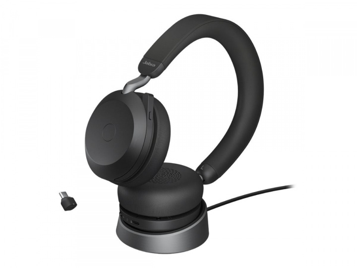 Jabra Office Trådlösa Hörlurar med Laddställ, Jabra Evolve2 75 Link380c Uc Stereo Black ryhmässä TIETOKOONET & TARVIKKEET / Tietokonetarvikkeet / Kuulokkeet @ TP E-commerce Nordic AB (C20361)