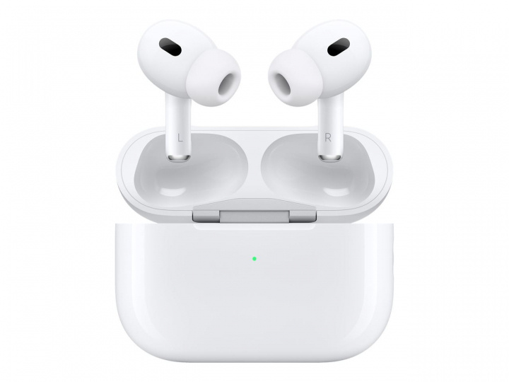 Apple Airpods Pro (2nd Generation) ryhmässä KODINELEKTRONIIKKA / Ääni & Kuva / Kuulokkeet & Tarvikkeet / Kuulokkeet @ TP E-commerce Nordic AB (C20884)