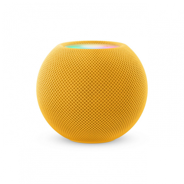 Apple HomePod Mini - Yellow ryhmässä KODINELEKTRONIIKKA / Ääni & Kuva / Kaiuttimet & Tarvikkeet / Bluetooth-kaiutin / Kannettavat kaiuttimet @ TP E-commerce Nordic AB (C20916)