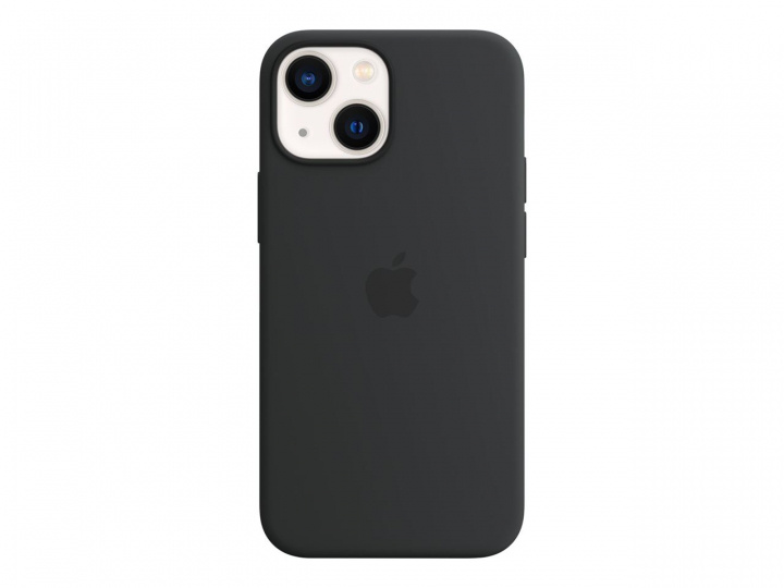 Apple iPhone 13 mini Silicone Case with MagSafe - Midnight ryhmässä ÄLYPUHELIMET JA TABLETIT / Puhelimen suojakotelo / Apple / iPhone 13 Mini / Kuoret @ TP E-commerce Nordic AB (C21050)