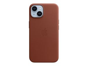 Apple iPhone 14 Leather Case with MagSafe - Umber ryhmässä ÄLYPUHELIMET JA TABLETIT / Puhelimen suojakotelo / Apple / iPhone 14 @ TP E-commerce Nordic AB (C21115)