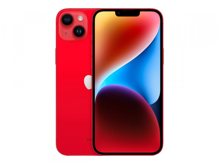 Apple iPhone 14 Plus 5G 256GB Red ryhmässä ÄLYPUHELIMET JA TABLETIT / Kännykät & smartphones @ TP E-commerce Nordic AB (C21129)