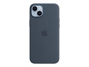 Apple iPhone 14 Plus Silicone Case with MagSafe - Storm Blue ryhmässä ÄLYPUHELIMET JA TABLETIT / Puhelimen suojakotelo / Apple / iPhone 14 @ TP E-commerce Nordic AB (C21146)