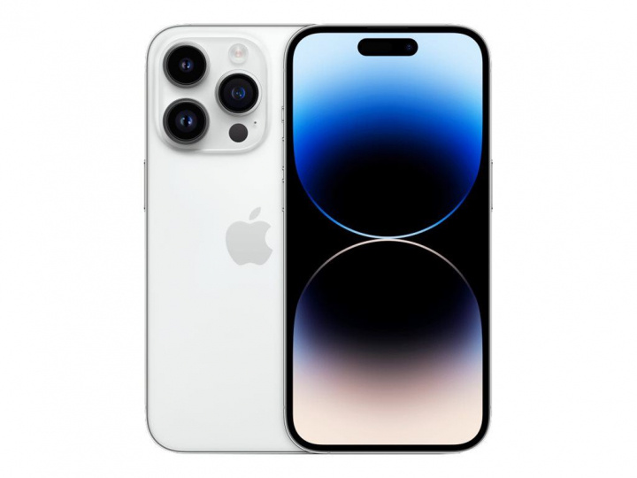 Apple iPhone 14 Pro 5G 512GB Silver ryhmässä ÄLYPUHELIMET JA TABLETIT / Kännykät & smartphones @ TP E-commerce Nordic AB (C21170)