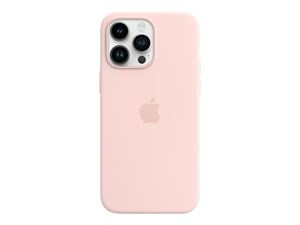 Apple iPhone 14 Pro Max Silicone Case with MagSafe - Chalk Pink ryhmässä ÄLYPUHELIMET JA TABLETIT / Puhelimen suojakotelo / Apple / iPhone 14 @ TP E-commerce Nordic AB (C21207)