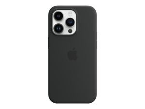Apple iPhone 14 Pro Silicone Case with MagSafe - Midnight ryhmässä ÄLYPUHELIMET JA TABLETIT / Puhelimen suojakotelo / Apple / iPhone 14 @ TP E-commerce Nordic AB (C21218)