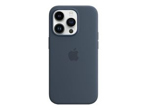 Apple iPhone 14 Pro Silicone Case with MagSafe - Storm Blue ryhmässä ÄLYPUHELIMET JA TABLETIT / Puhelimen suojakotelo / Apple / iPhone 14 @ TP E-commerce Nordic AB (C21220)