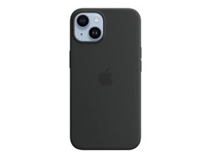 Apple iPhone 14 Silicone Case with MagSafe - Midnight ryhmässä ÄLYPUHELIMET JA TABLETIT / Puhelimen suojakotelo / Apple / iPhone 14 @ TP E-commerce Nordic AB (C21226)