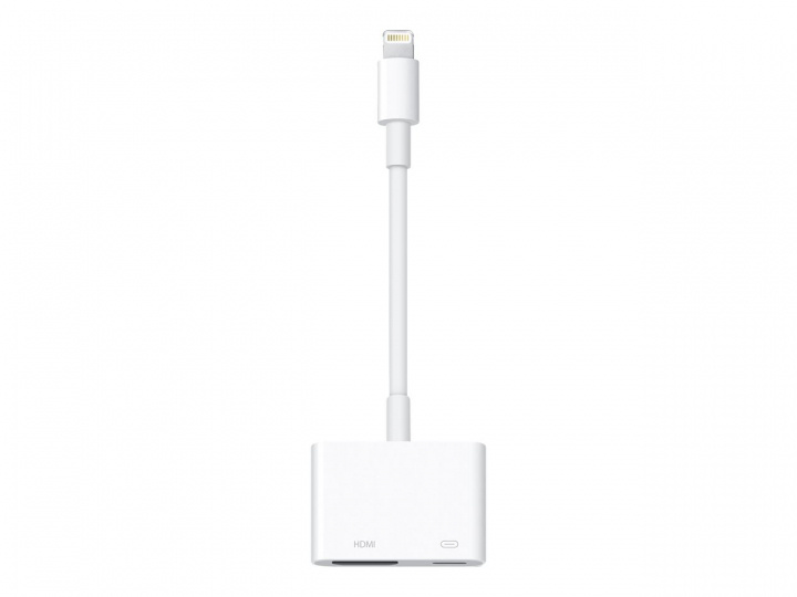 Apple Lightning Digital AV Adapter ryhmässä ÄLYPUHELIMET JA TABLETIT / Laturit & Kaapelit / Sovittimet @ TP E-commerce Nordic AB (C21261)