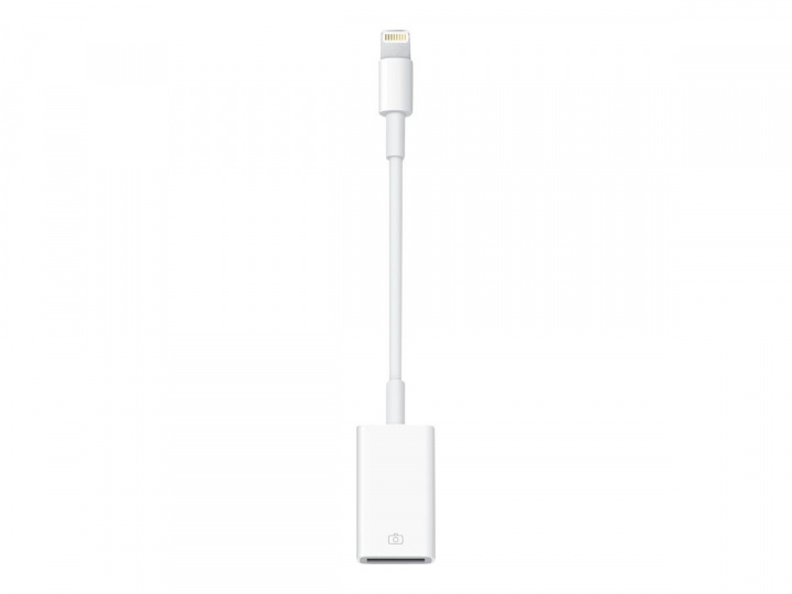 Apple Lightning-till-USB-kameraadapt ryhmässä ÄLYPUHELIMET JA TABLETIT / Laturit & Kaapelit / Sovittimet @ TP E-commerce Nordic AB (C21269)