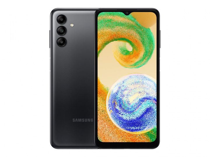 Samsung Galaxy A04s 32Gb Black ryhmässä ÄLYPUHELIMET JA TABLETIT / Kännykät & smartphones @ TP E-commerce Nordic AB (C21632)
