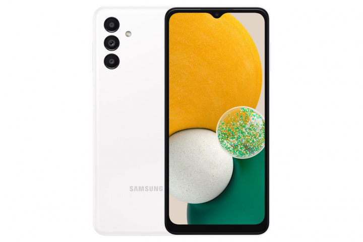 Samsung Galaxy A13 5G A136 64Gb White ryhmässä ÄLYPUHELIMET JA TABLETIT / Kännykät & smartphones @ TP E-commerce Nordic AB (C21641)
