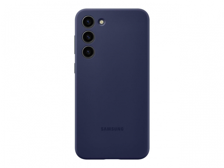 Samsung Galaxy S23 Plus Silicone Case Navy ryhmässä ÄLYPUHELIMET JA TABLETIT / Puhelimen suojakotelo / Samsung @ TP E-commerce Nordic AB (C21721)